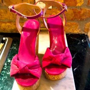 Jimmy Choo cork heels